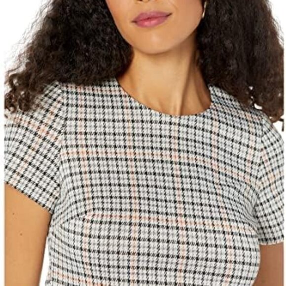 Calvin Klein Dresses & Skirts - Calvin Klein Houndstooth Dress Size 6